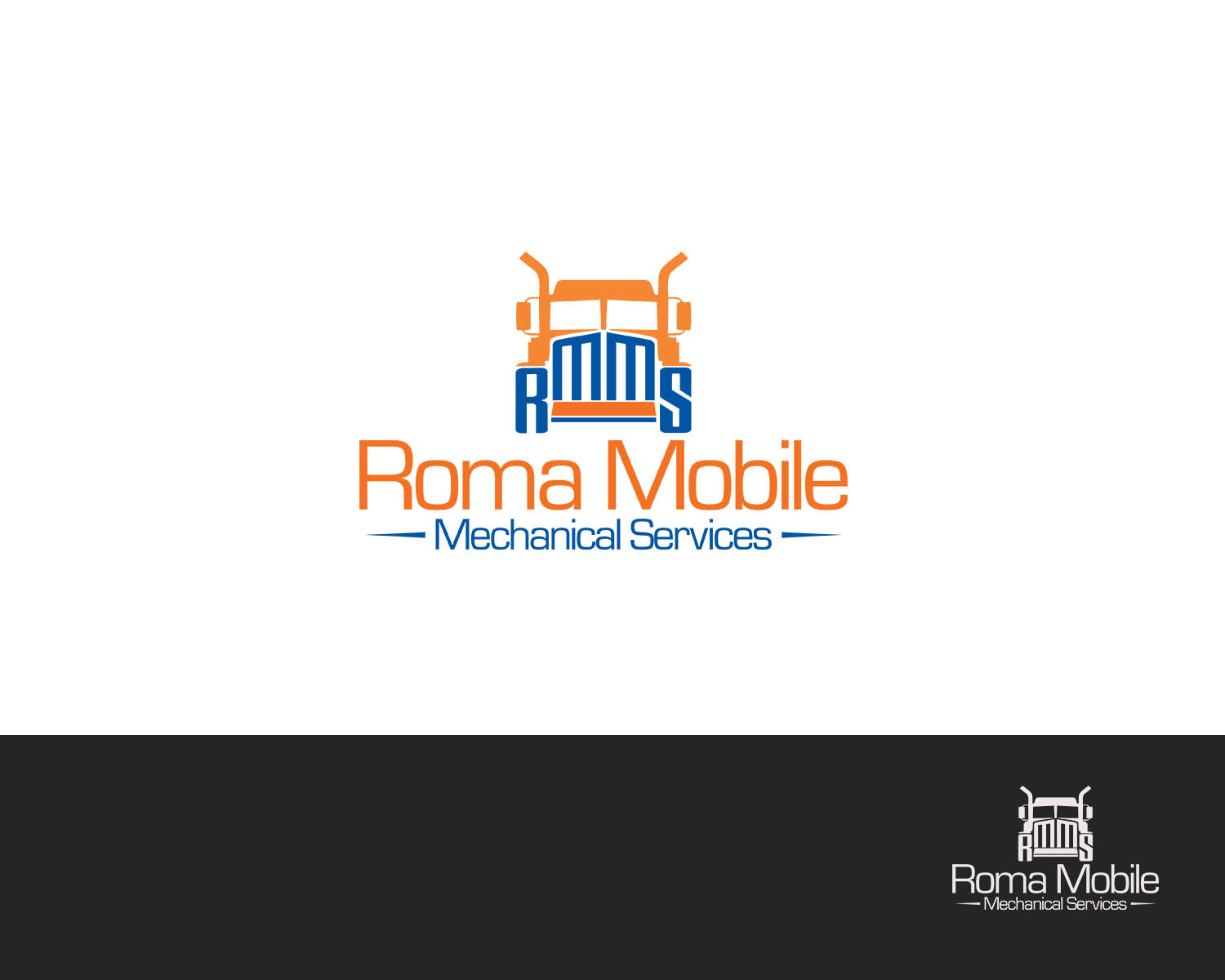 Logo Design by ndrowbee for Roma Mobile Mechanical Services  | Design: #12822436