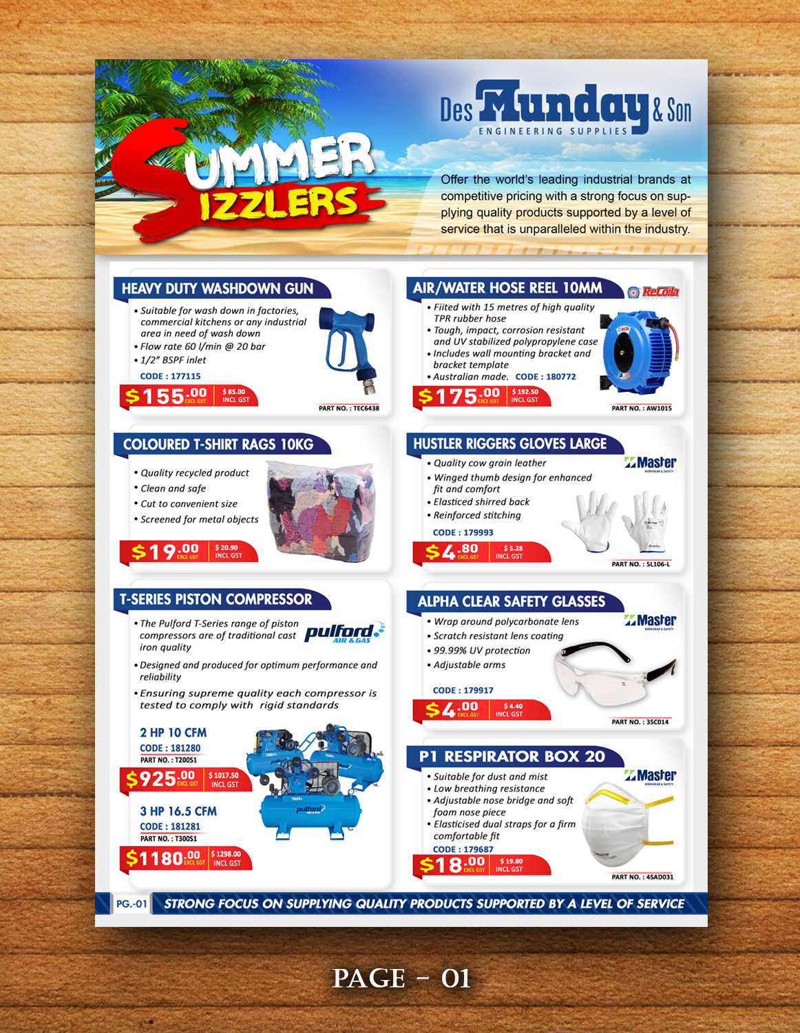 Diseño de Brochure por SAI DESIGNS para Des Munday & Son Pty Ltd | Diseño #12746893