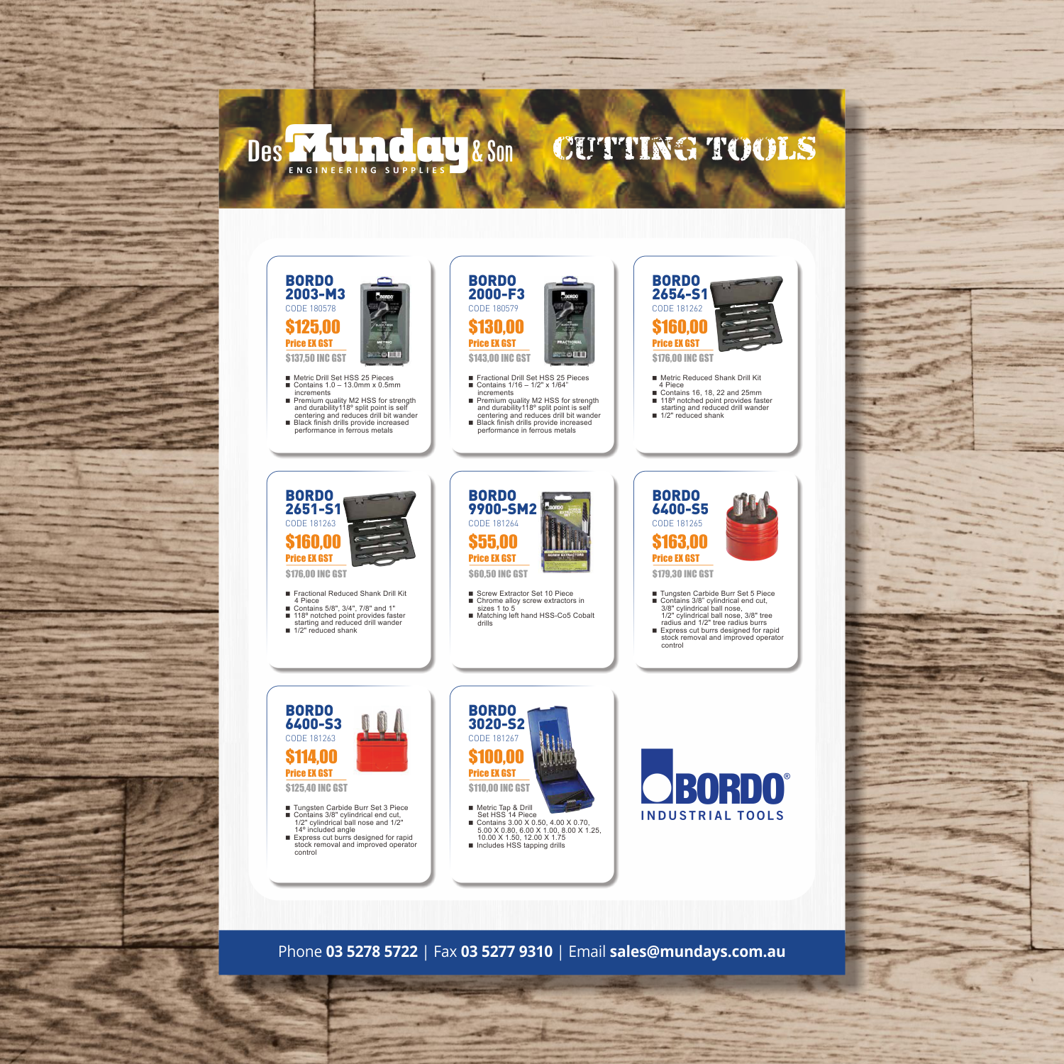 Brochure Design by barinix for Des Munday & Son Pty Ltd | Design #12758586
