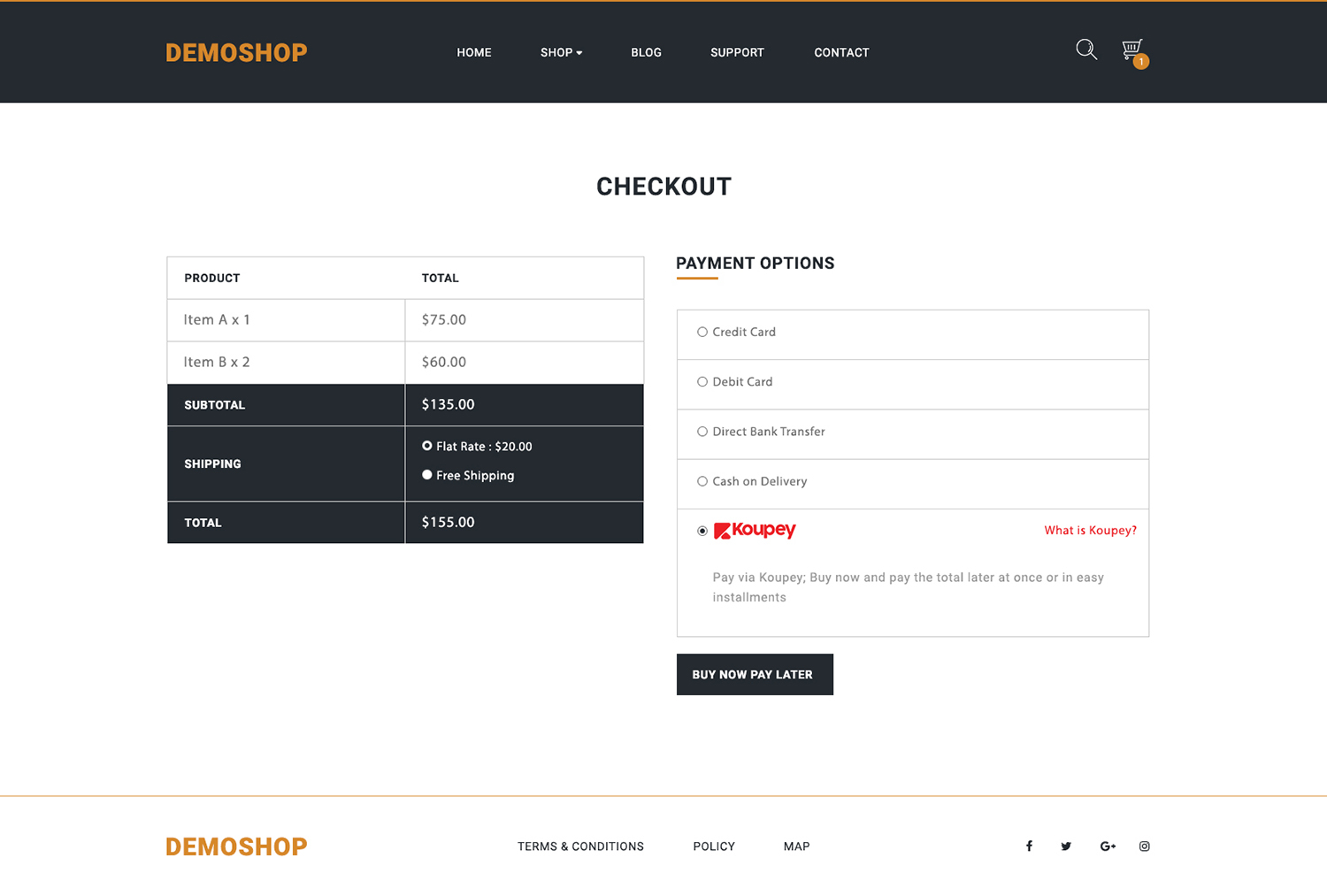 Web Design by Minkimoto for koupey | Design #13031458