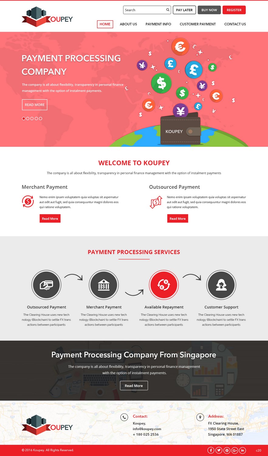 Web Design by pb for koupey | Design #12766296