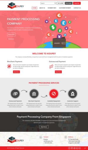 Web Design by pb for koupey | Design: #12766296
