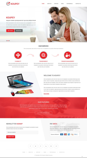 Web Design by pb for koupey | Design: #12766313