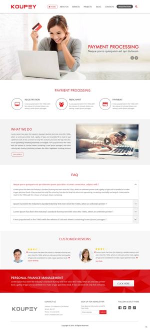 Web Design by pb for koupey | Design: #12766314