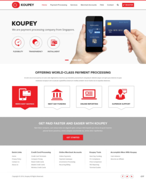 Web Design by pb for koupey | Design: #12766315