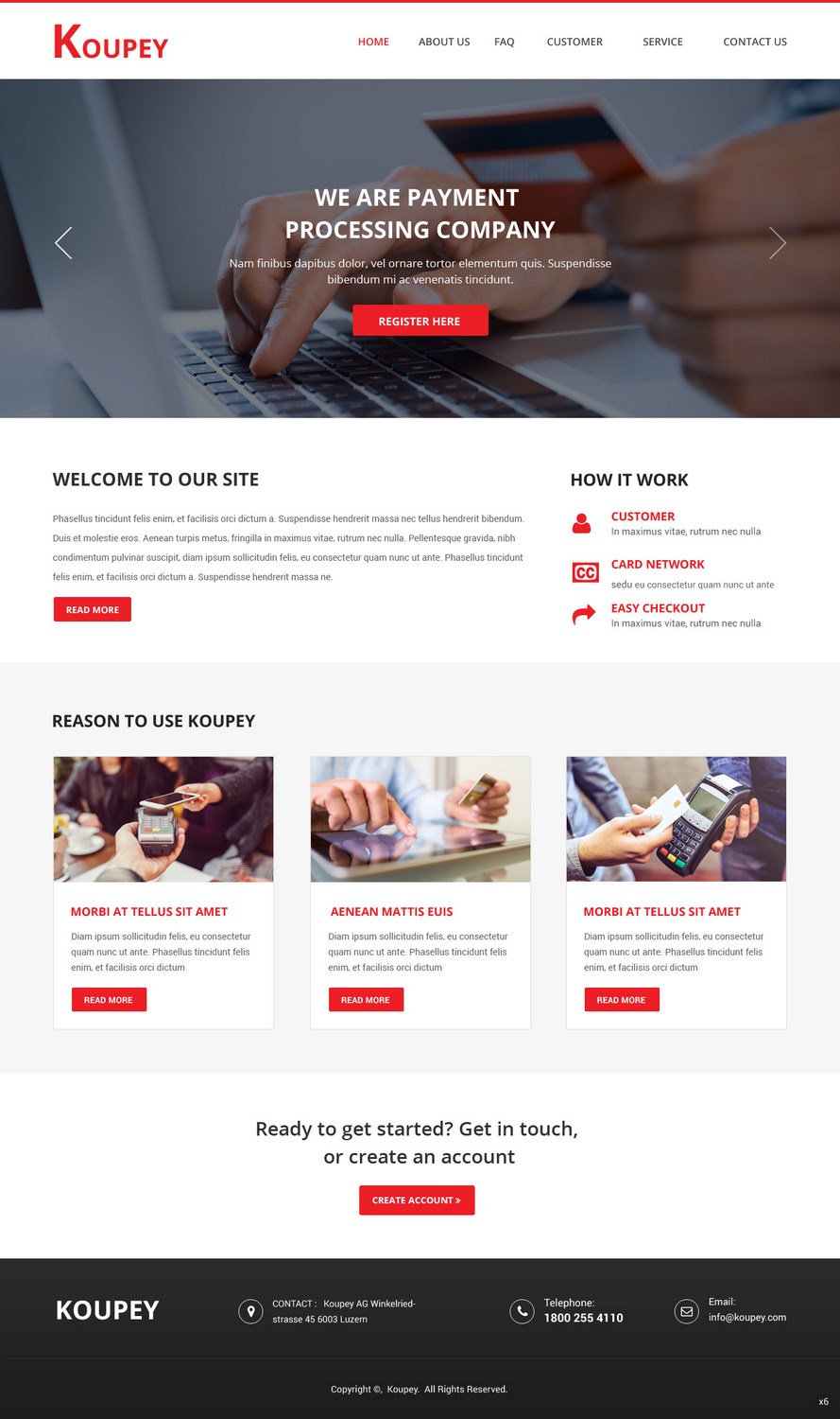 Web Design by pb for koupey | Design #12776277