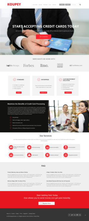 Web Design by pb for koupey | Design: #12776281