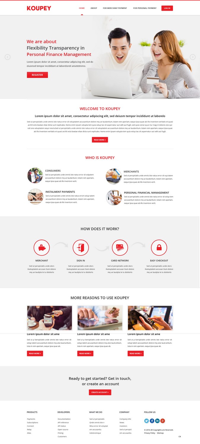 Web Design by pb for koupey | Design #12875316