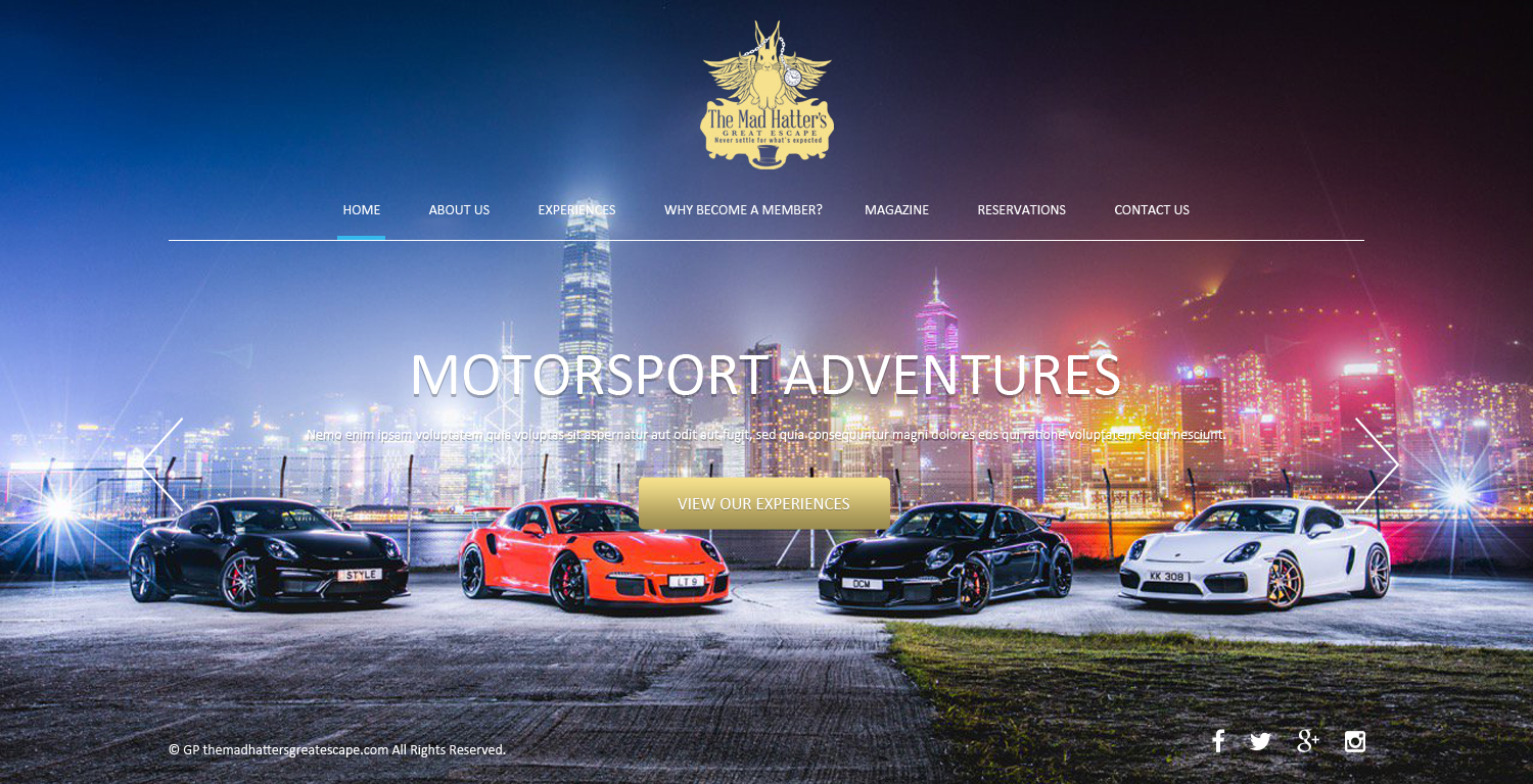 Web-Design von pb für The Mad Hatters Great Escape LTD | Design #13237493