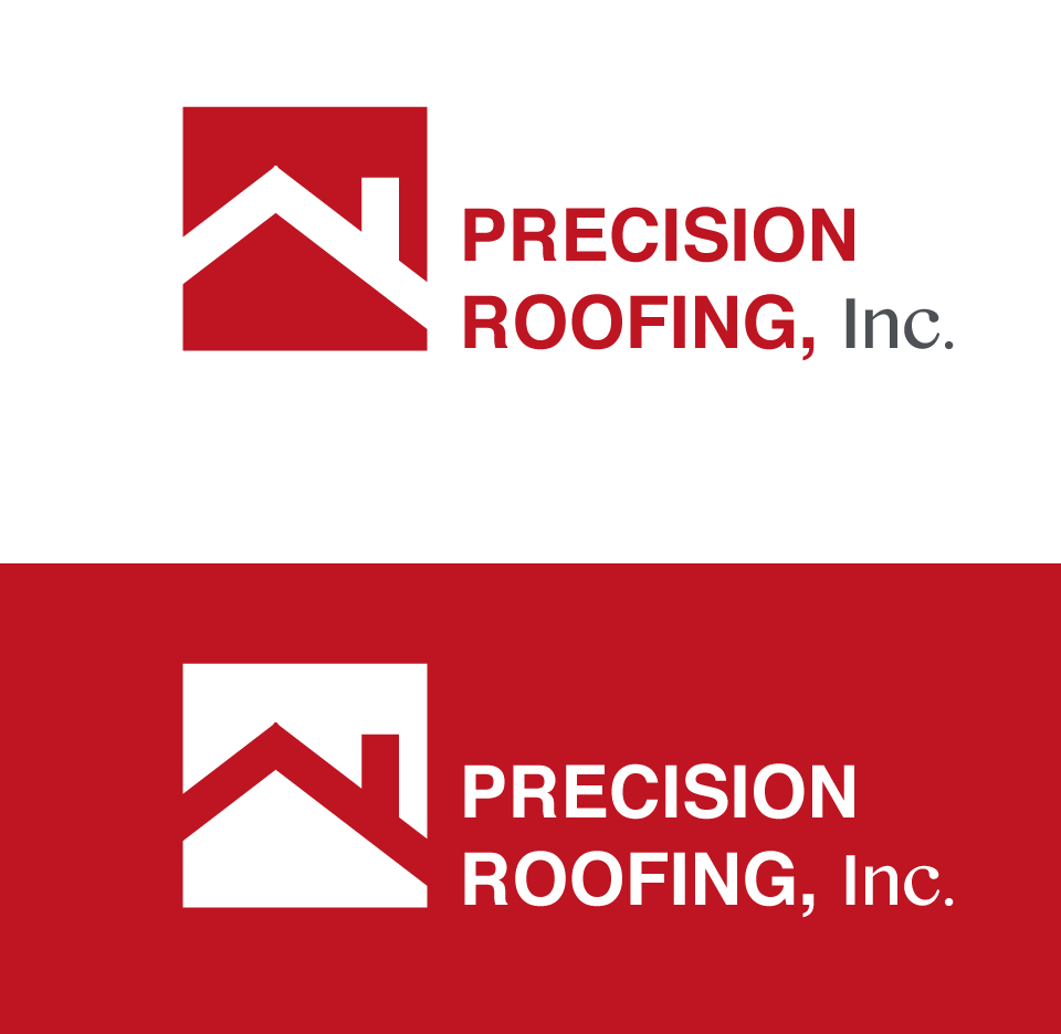 Logo-Design von warjaj für Precision Roofing, Inc. | Design #12733143