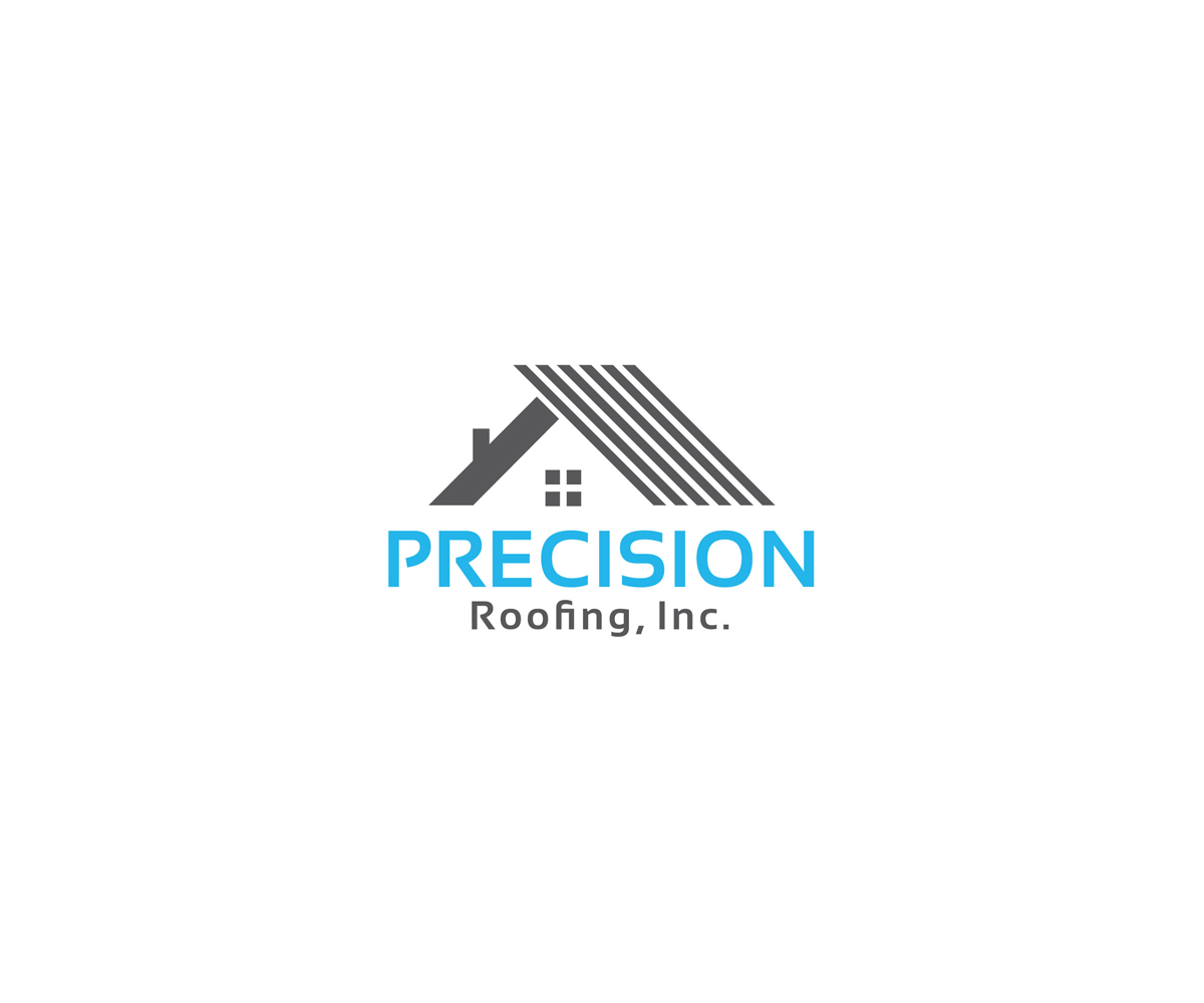 Design de Logo par KabhTech Studio pour Precision Roofing, Inc. | Design #12740239