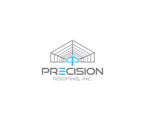 Logo-Design von KabhTech Studio für Precision Roofing, Inc. | Design: #12740244
