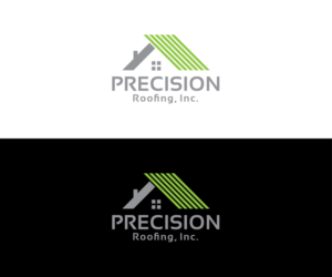 Logo-Design von KabhTech Studio für Precision Roofing, Inc. | Design: #12778695