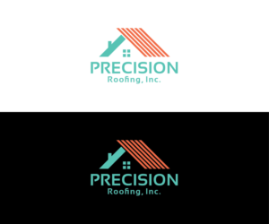 Logo-Design von KabhTech Studio für Precision Roofing, Inc. | Design: #12778698