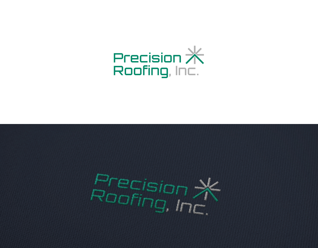 Design de Logo par JohnM. pour Precision Roofing, Inc. | Design #12734433