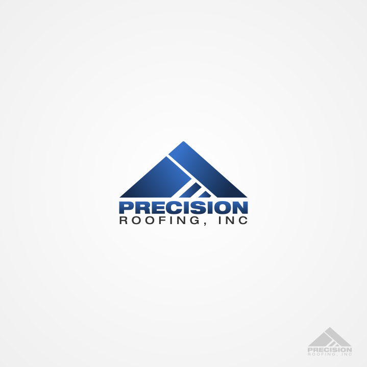 Logo Design by Mbembet for Precision Roofing, Inc. | Design #12734230