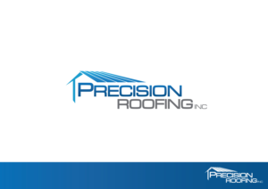 Logo Design by dm.design for Precision Roofing, Inc. | Design #12734035