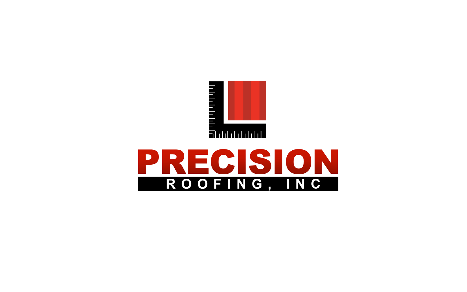 Logo Design by diezzer for Precision Roofing, Inc. | Design #12736407