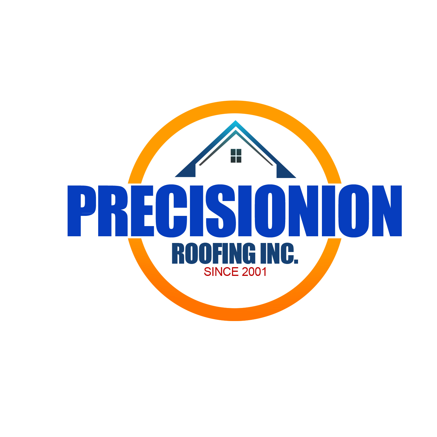 Logo-Design von diezzer für Precision Roofing, Inc. | Design #12736610