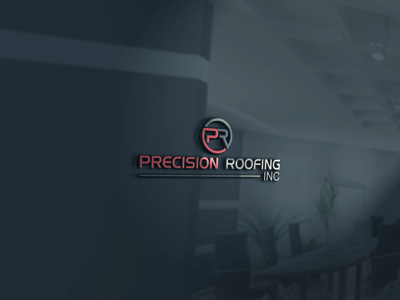 Logo Design by imshohaghossain85 for Precision Roofing, Inc. | Design #12738744