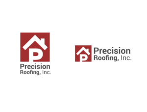 Logo Design by MOH Studio for Precision Roofing, Inc. | Design #12736642