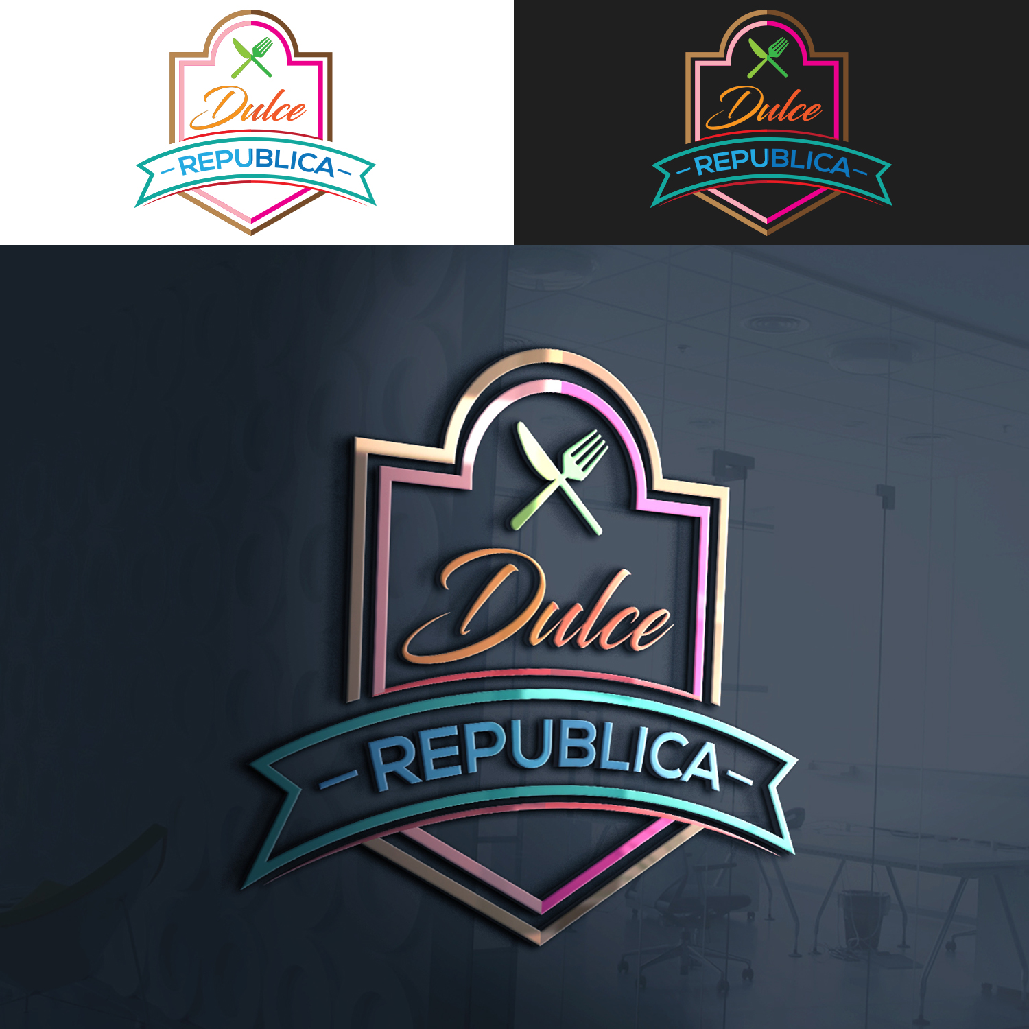 Diseño de Logo por IMD-HUB para Dulce Republica | Diseño: #12748564