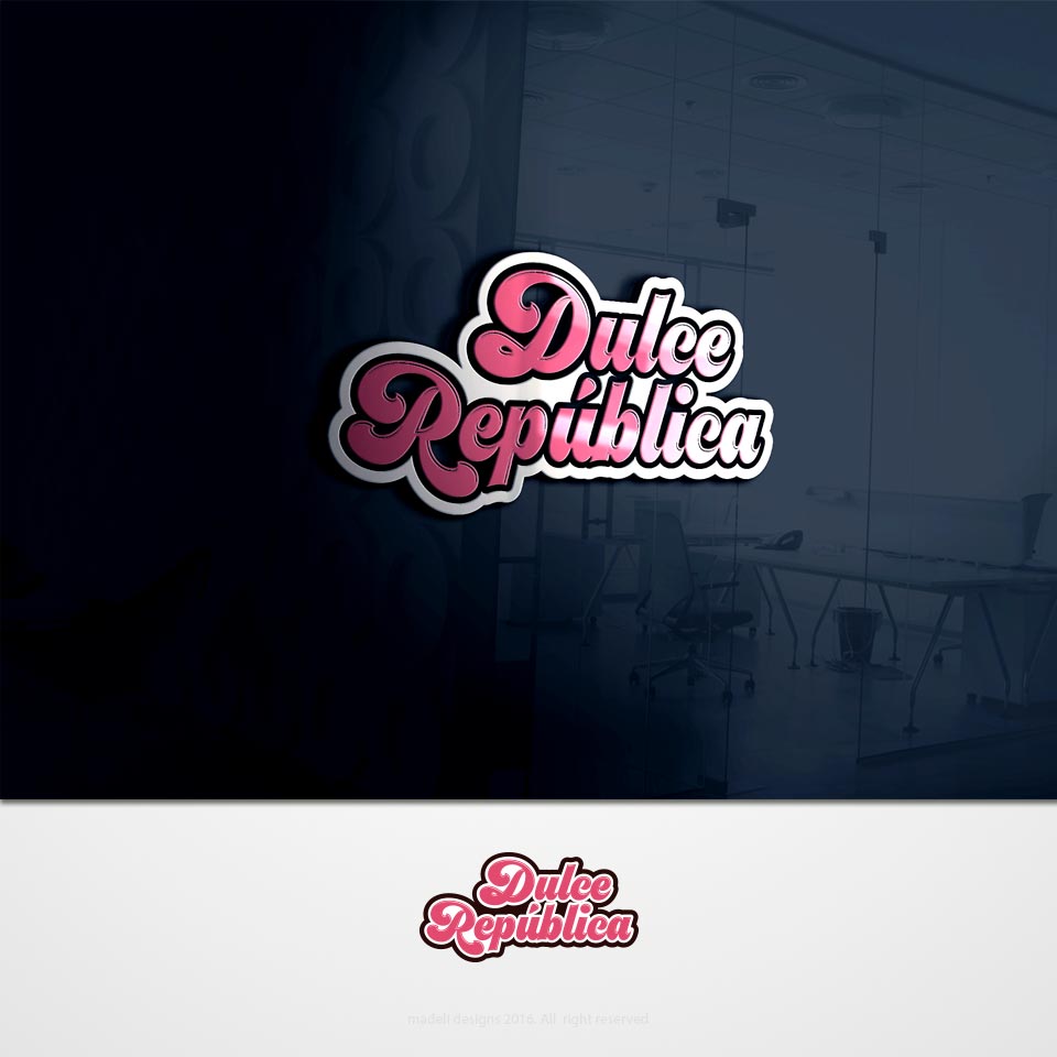 Diseño de Logo por madeli para Dulce Republica | Diseño #12746107