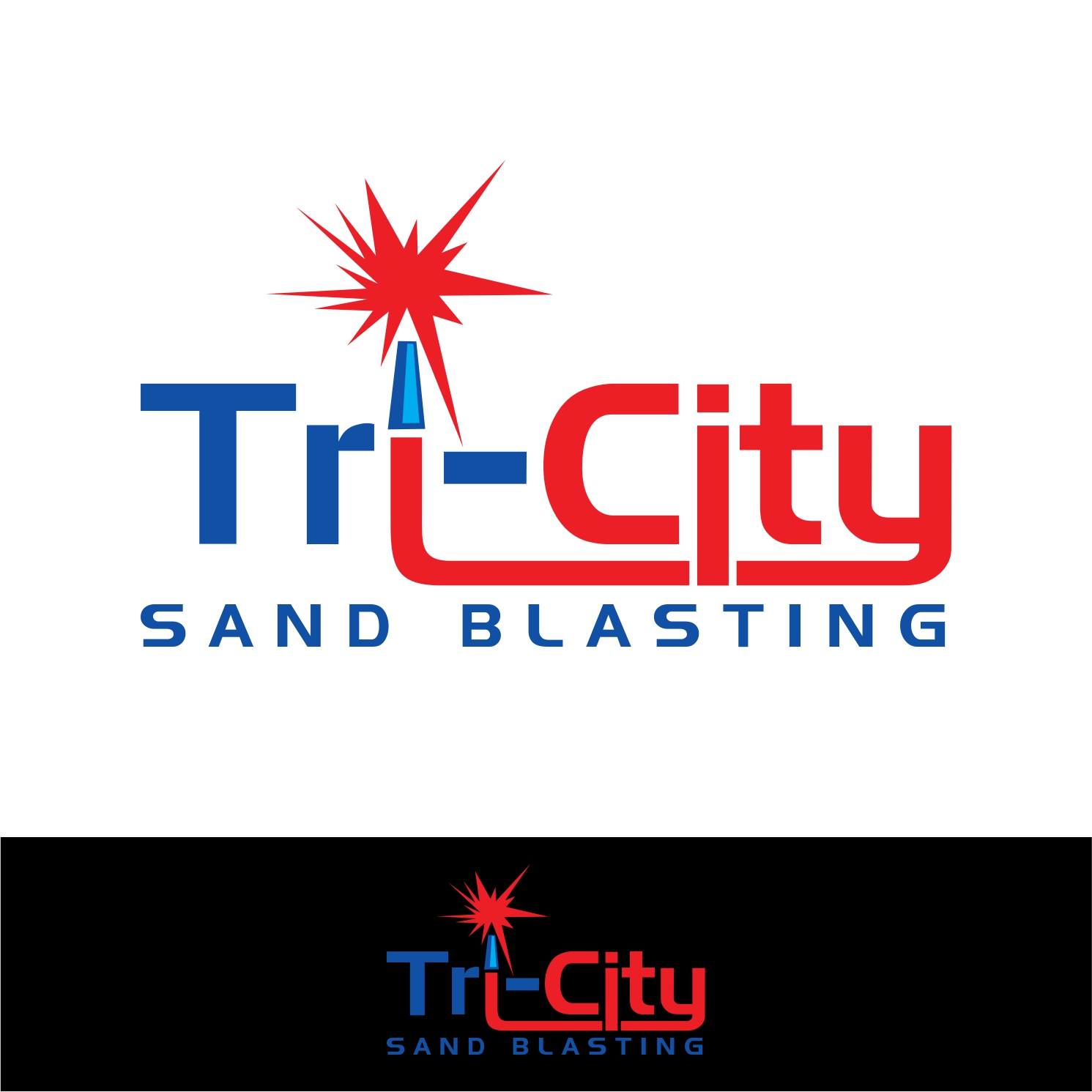 70 Professional Bold Sandblasting Logo Designs for TriCity