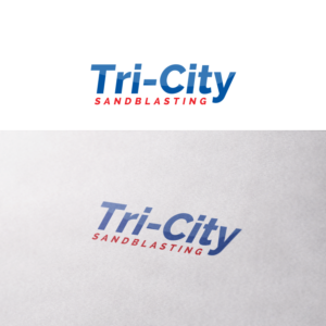 Tri-City Sandblasting | Logo Design by LunaCreative