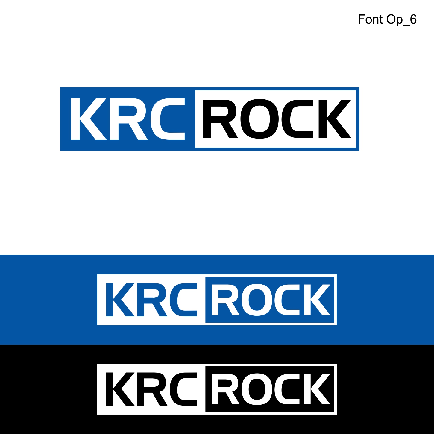 Playful, Bold Logo Design for KRC rock boulder stone by Jenny | Design ...