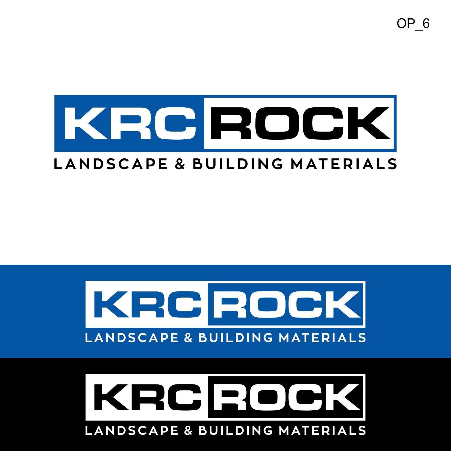 Logo Design by Jenny for KRC Rock Inc. | Design: #12940119
