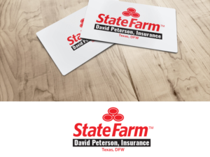 Logo Design by Impressive Solutions for David Peterson State Farm | Design: #12740549
