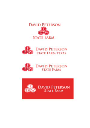 Logo Design by shahdesign1974 for David Peterson State Farm | Design: #12742485