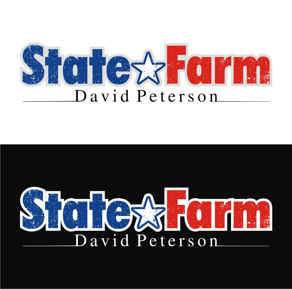 Logo Design by Rendell Sueña for David Peterson State Farm | Design #12734961