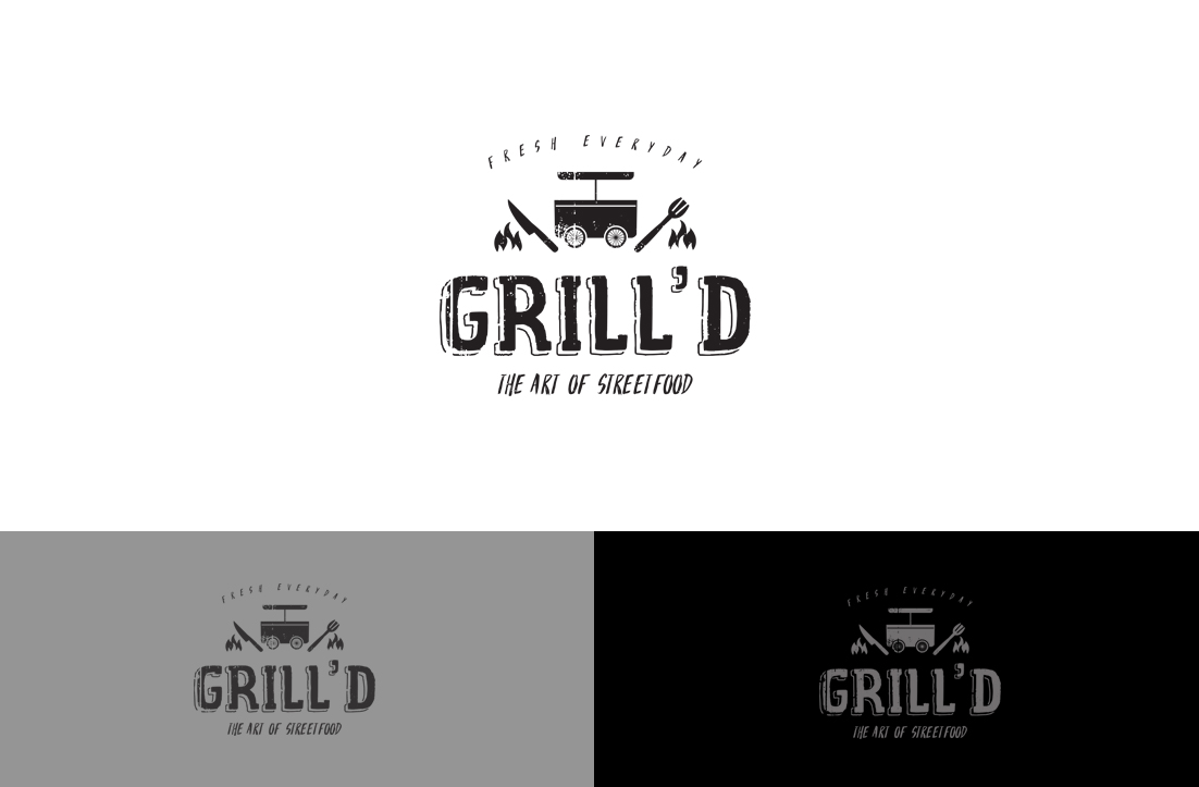Logo Design by GLDesigns for Grill'd - the Art of Streetfood | Design #12749005