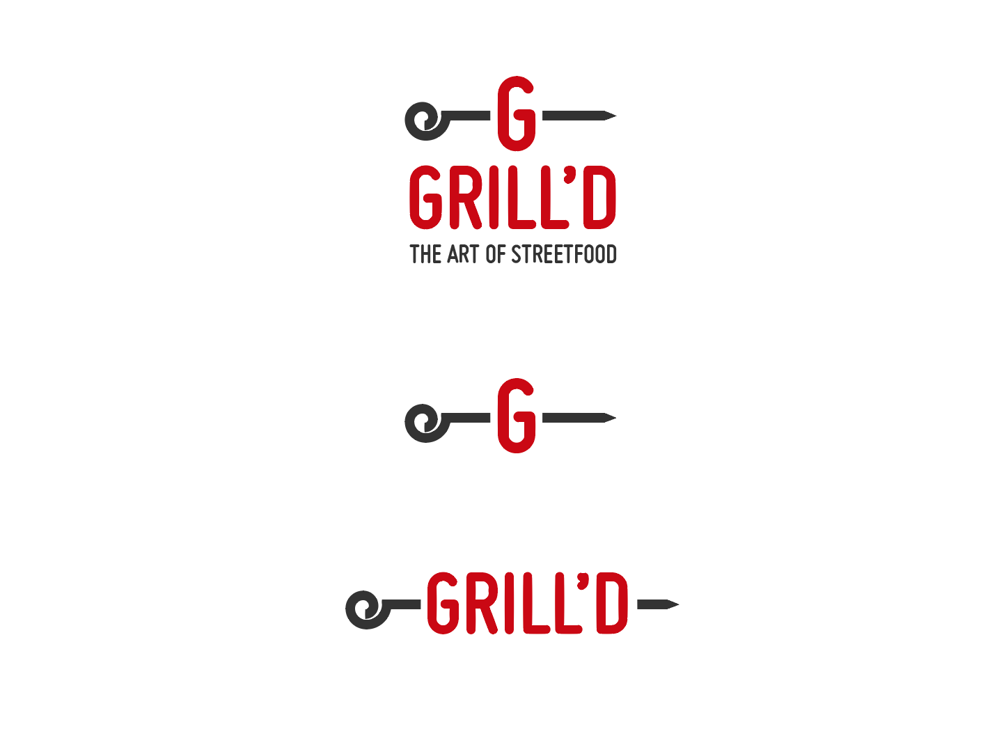Logo Design by wonderland for Grill'd - the Art of Streetfood | Design #12776756