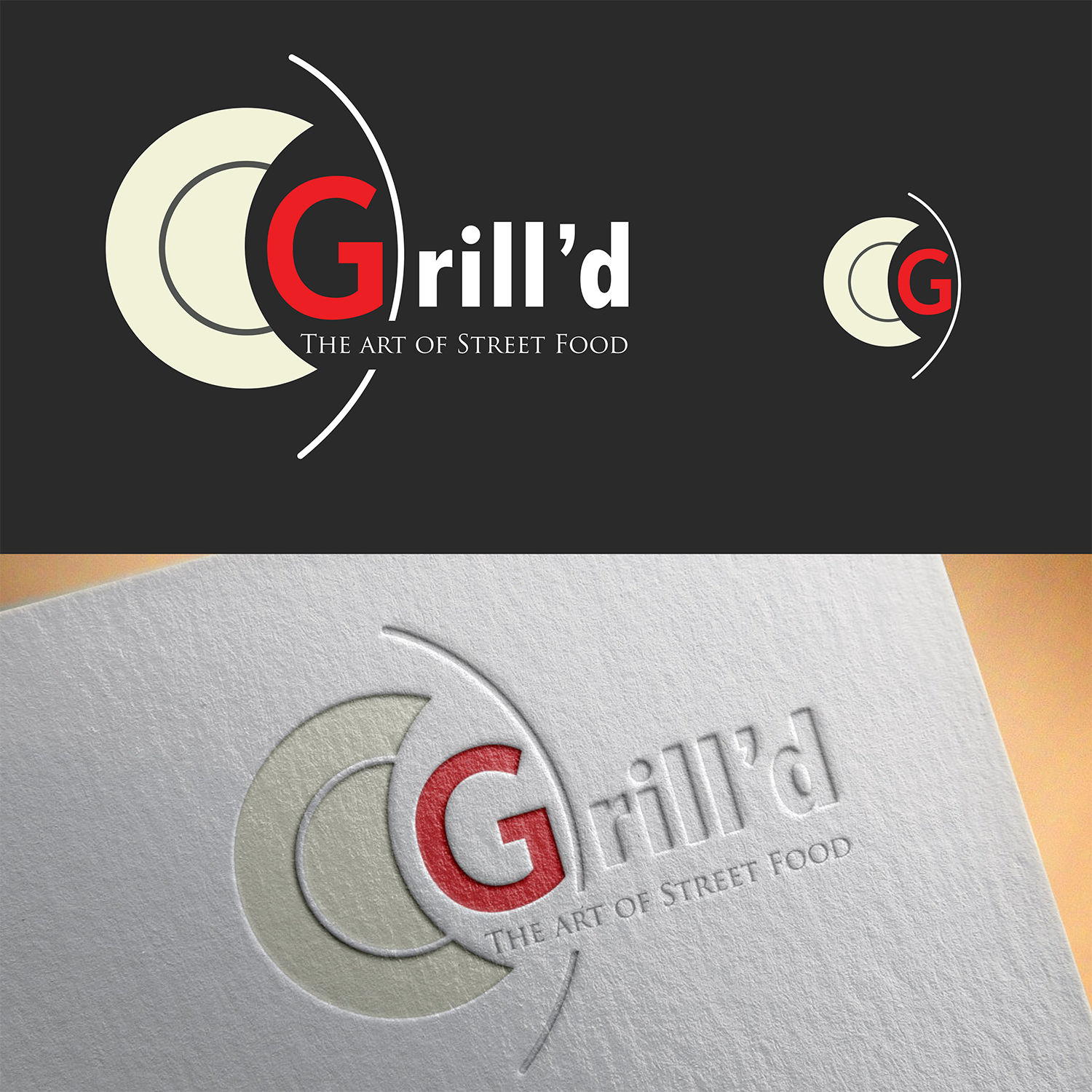 Logo Design by elveneclipse for Grill'd - the Art of Streetfood | Design #12778773