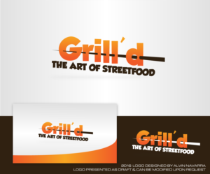 Logo Design by alvinnavarra for Grill'd - the Art of Streetfood | Design #12751676
