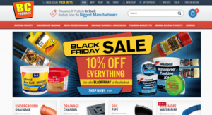 Homepage graphic for Black Friday Deals