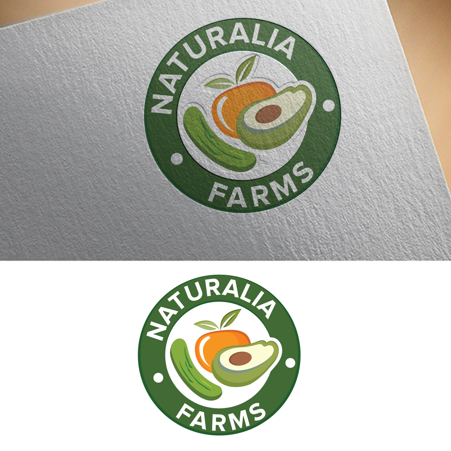 Logo Design by Next Screen Infotech for Naturalia Farms | Design #12739217