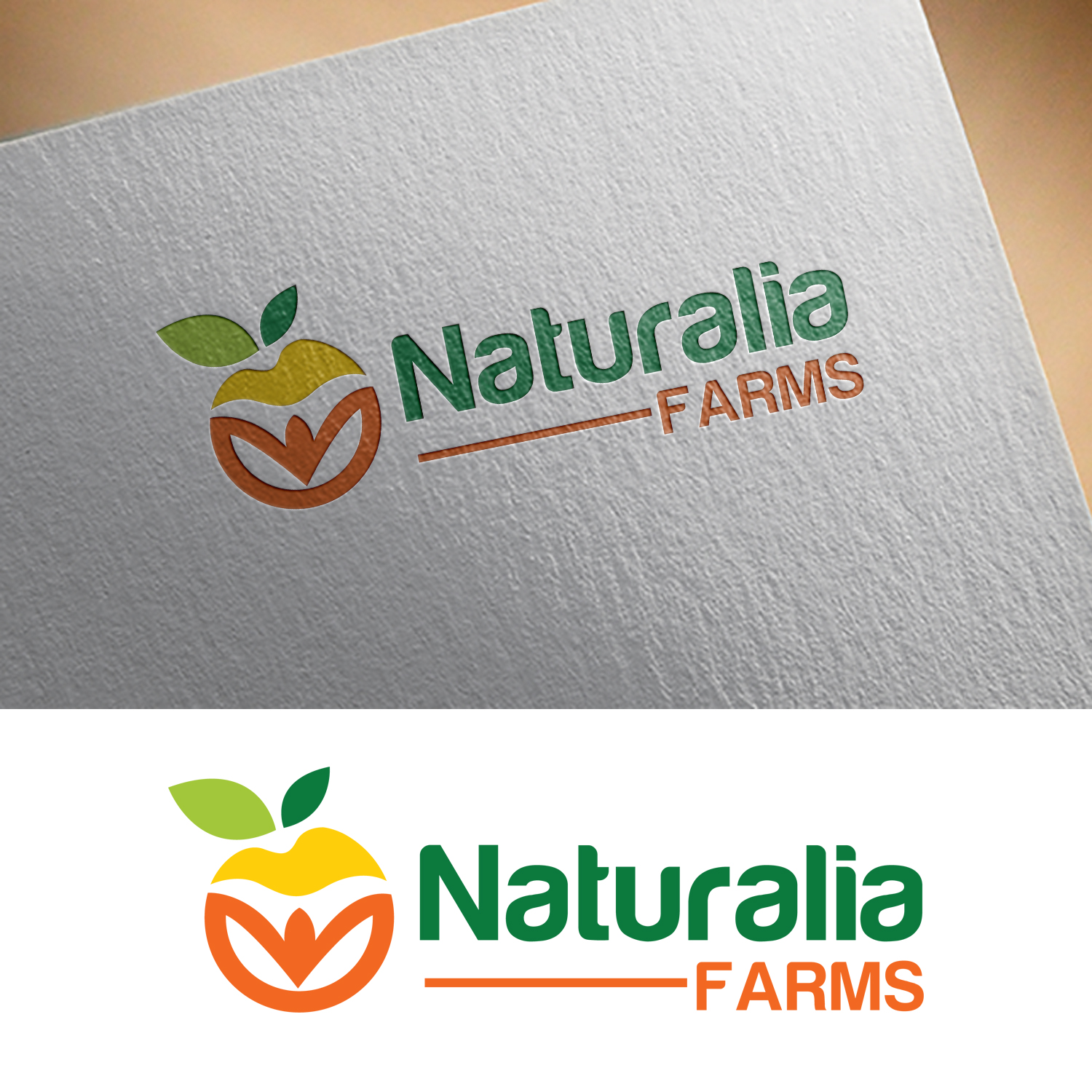 Logo Design by Next Screen Infotech for Naturalia Farms | Design #12799439