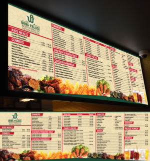 Menu Design by Impressive Solutions
