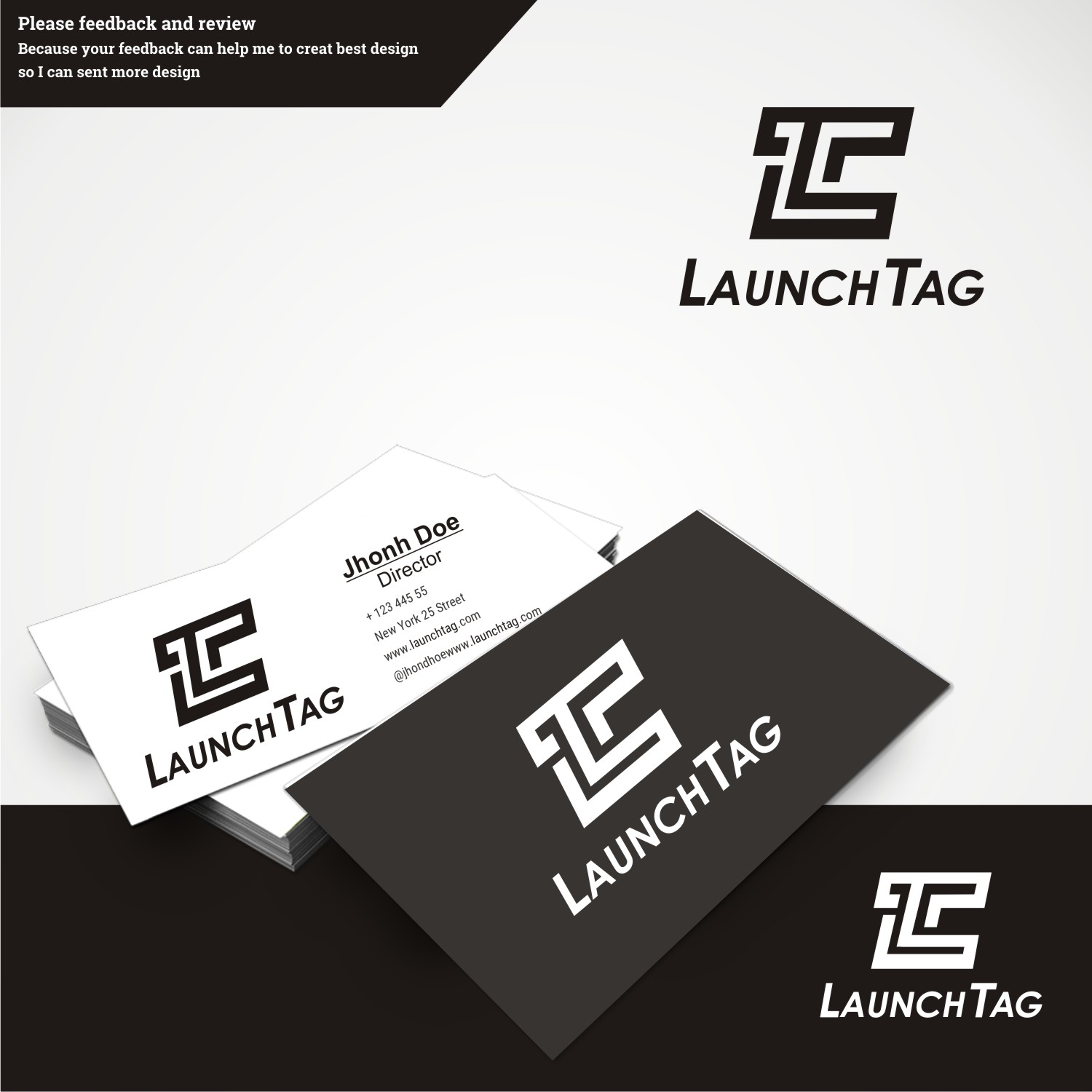 Logo Design by tjahyoahmad™ for LaunchTag.io | Design #12736517