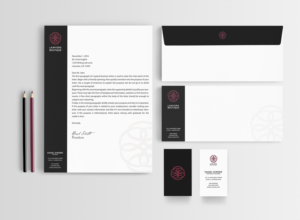 Stationery Design by Sarah Mathews for this project | Design: #12744715