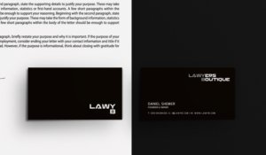 Stationery Design by Sarah Mathews for this project | Design: #12770704