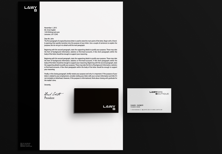 Stationery Design by Sarah Mathews for this project | Design #12770742