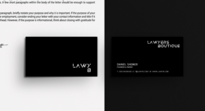 Stationery Design by Sarah Mathews for this project | Design: #12777694