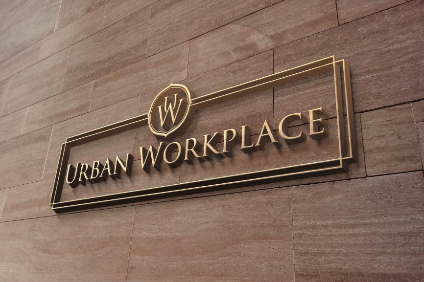 Logo Design by Carlos Alba D. for Urban Workplace | Design #12758101