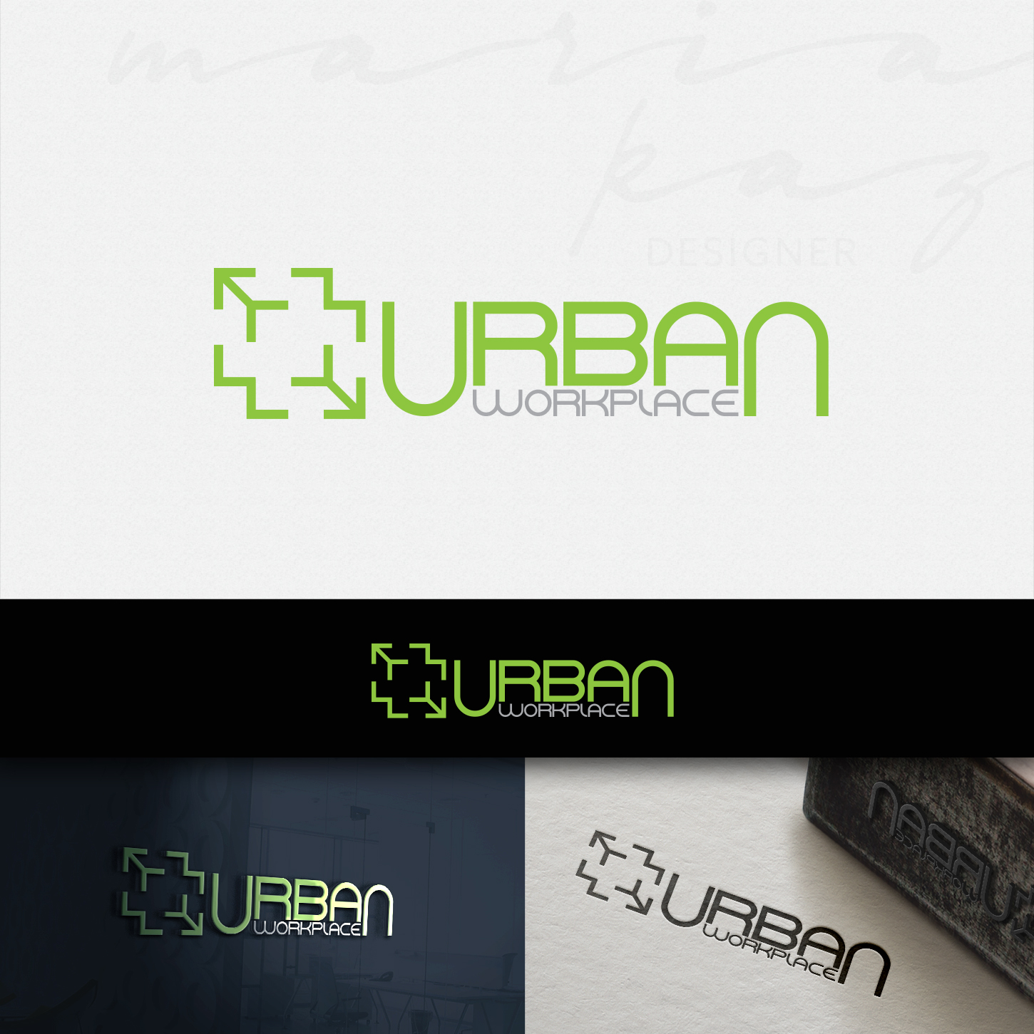 Logo Design by maria-kaz for Urban Workplace | Design #12790759