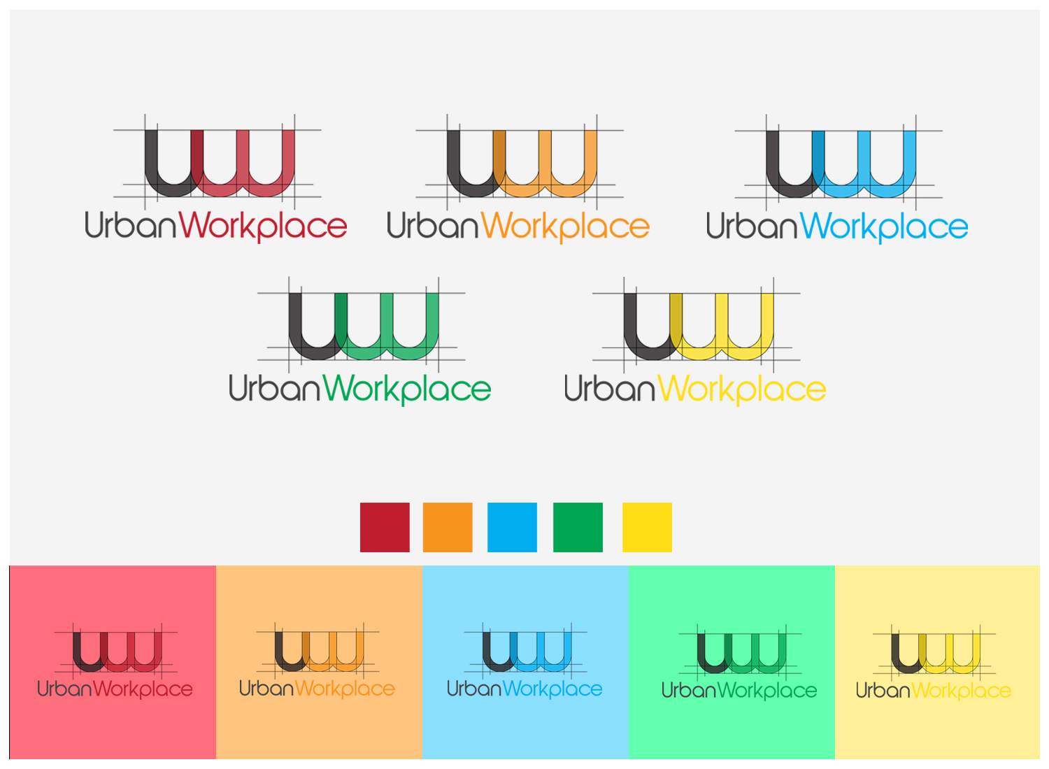 Logo Design by mngkw for Urban Workplace | Design #12792297